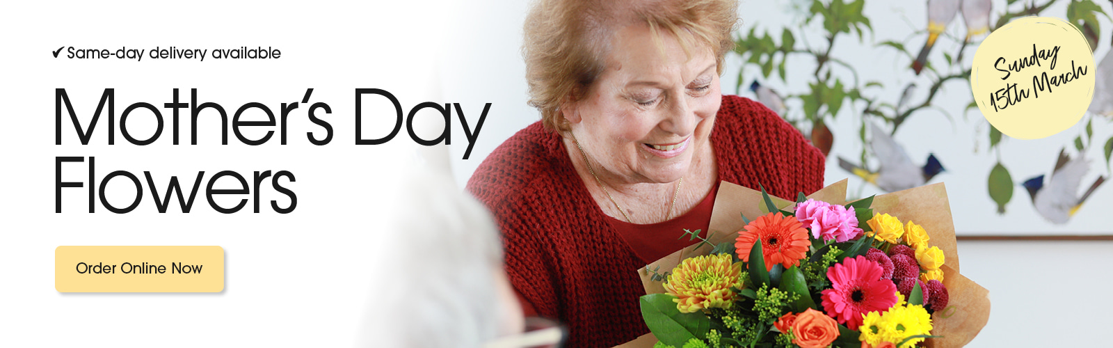 Seasonal bouquets from Williams Florist in Stalbridge offering same-day delivery