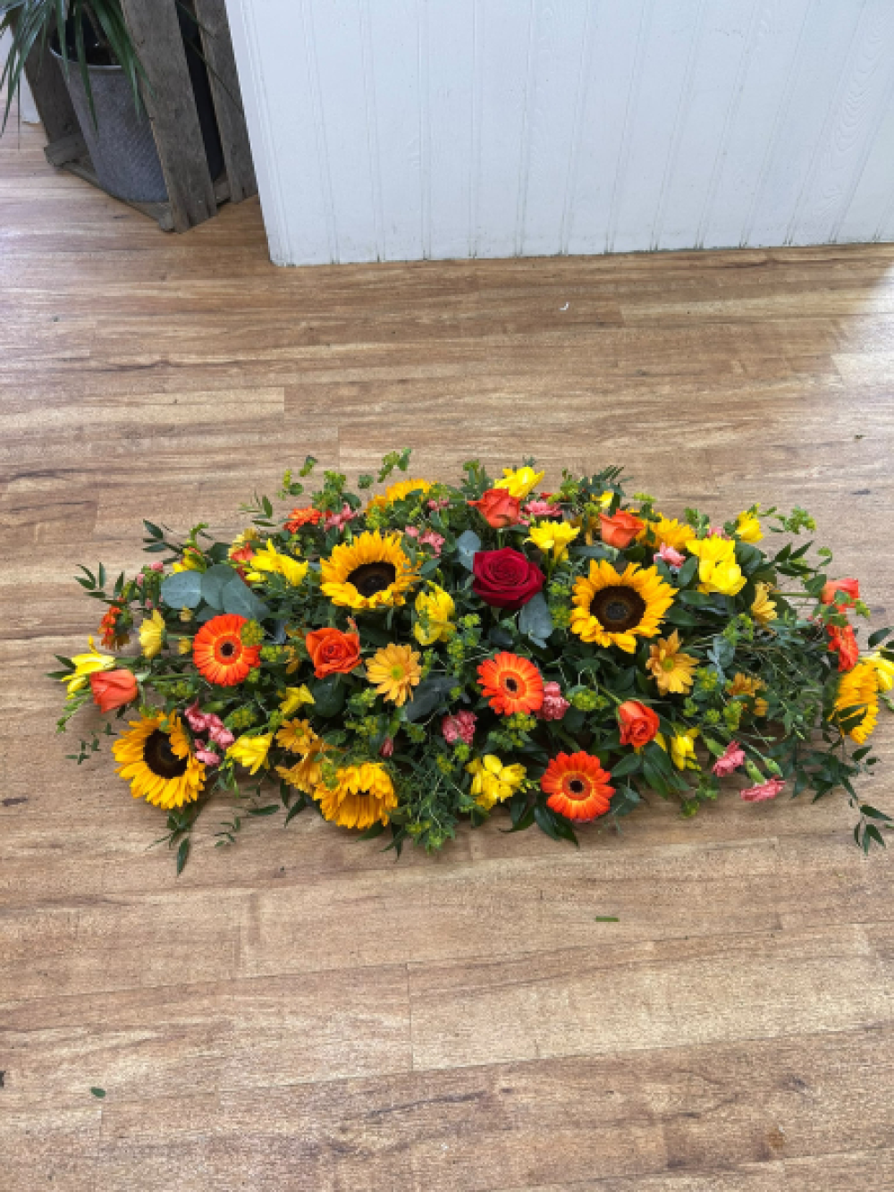 Sunshine Casket Spray